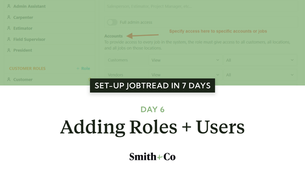 Day 6: Creating Roles & Adding Users