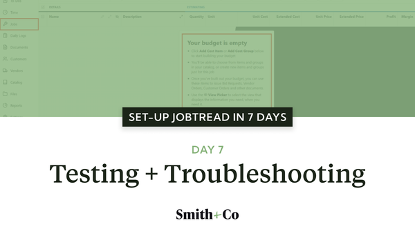 Day 7: Testing and Troubleshooting